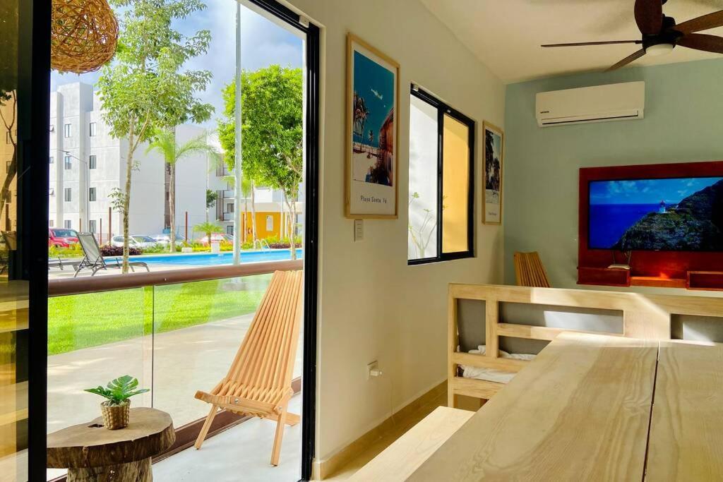 Coquillage B Apartment Cancun Exterior photo